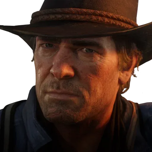 Arthur Morgan RDR2 sticker 2