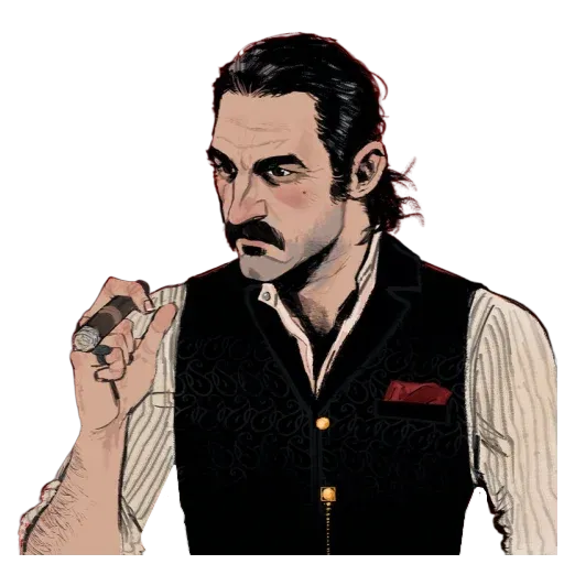 Arthur Morgan RDR2 sticker 29