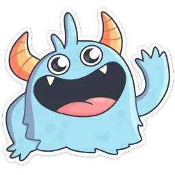 Монстрик Telegram sticker pack