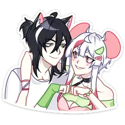 Мауси и Рен на каникулах Карина Островская sticker 4