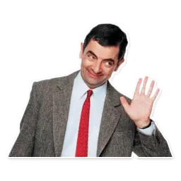 Mr. Bean sticker 2