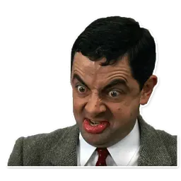 Mr. Bean sticker 11