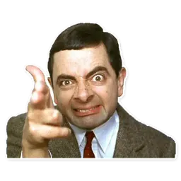 Mr. Bean sticker 12