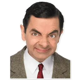 Mr. Bean sticker 4