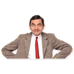 Mr. Bean sticker 5
