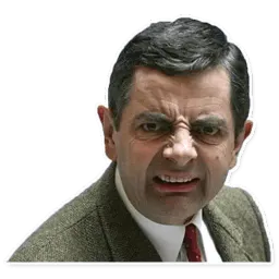 Mr. Bean sticker 9