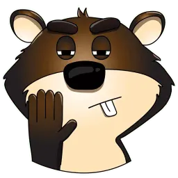 Мистер Бобр sticker 2