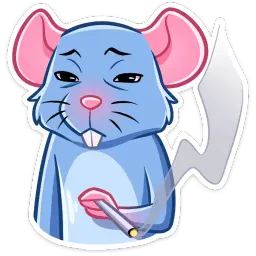 Мистер Крыс sticker 3