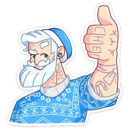 Мистер Мороз Telegram sticker pack