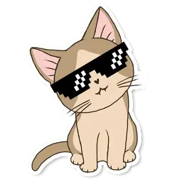Meowcat sticker 2
