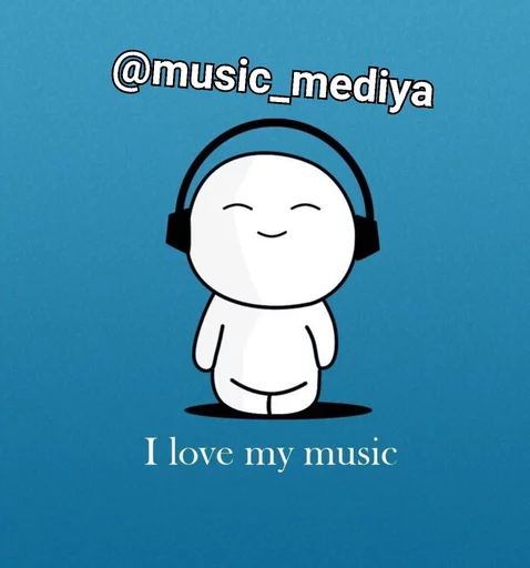 @music_mediya کانال موزیک Telegram sticker pack