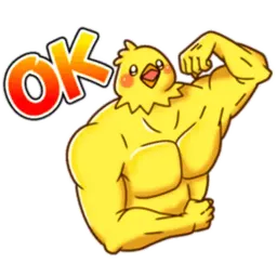 Мускулистик sticker 4