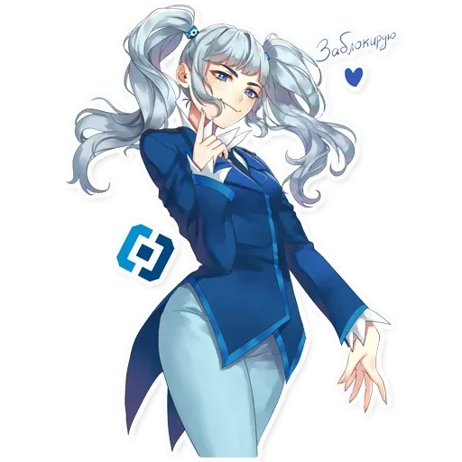 anime sexy sticker 16