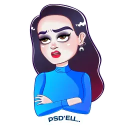 Надизайнили sticker 7