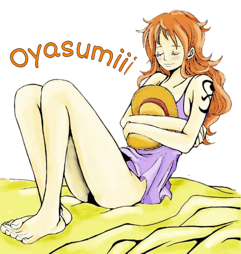 Nami the navigator sticker 2