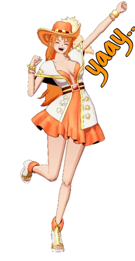 Nami the navigator sticker 11