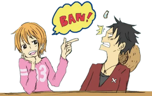Nami the navigator sticker 3