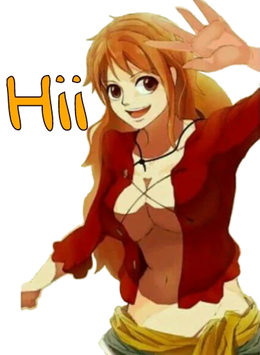 Nami the navigator sticker 7