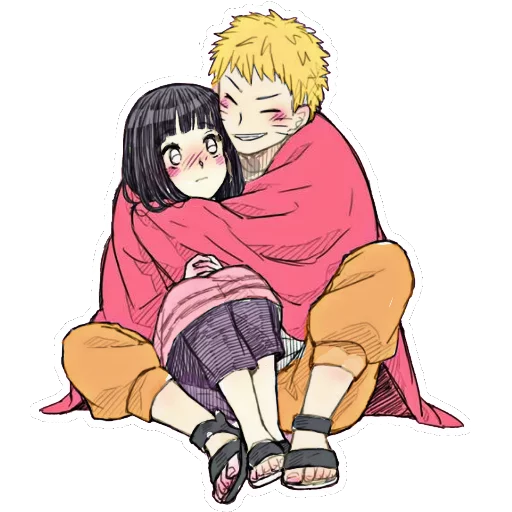 Naruhina 💕 sticker 8