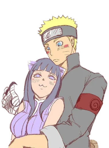 Narutø & Hïnata | @BY_Myy sticker 2
