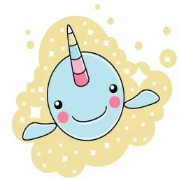 Narwhal @TuristasTV Telegram sticker pack