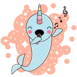 Narwhal @TuristasTV sticker 11