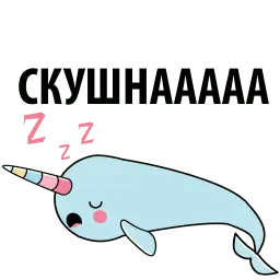 Narwhal @TuristasTV sticker 4