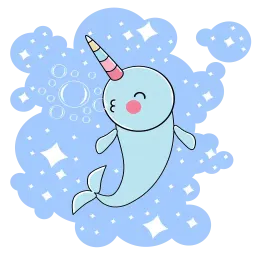 Narwhal @TuristasTV sticker 5