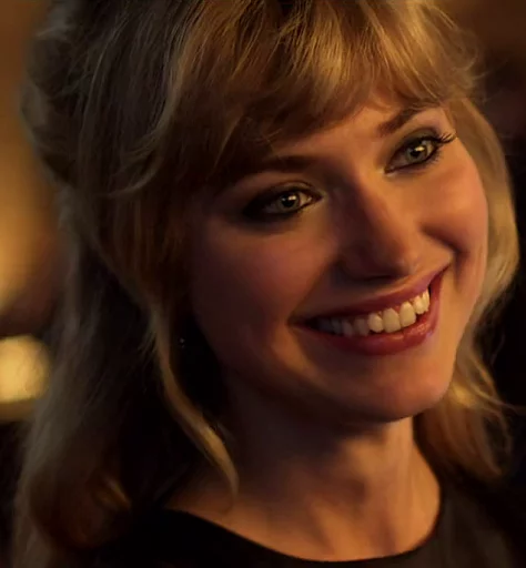 Imogen Poots in Need for Speed Telegram sticker pack