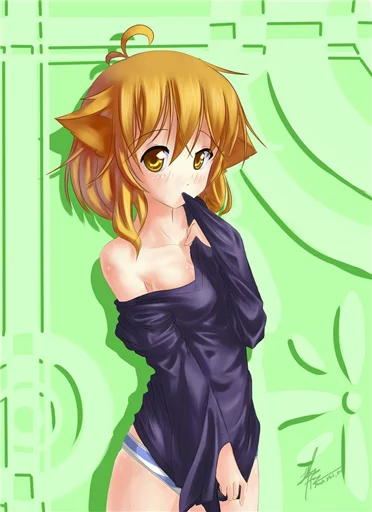 neko girl by @life_reload sticker 6