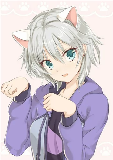 neko girl by @life_reload sticker 7