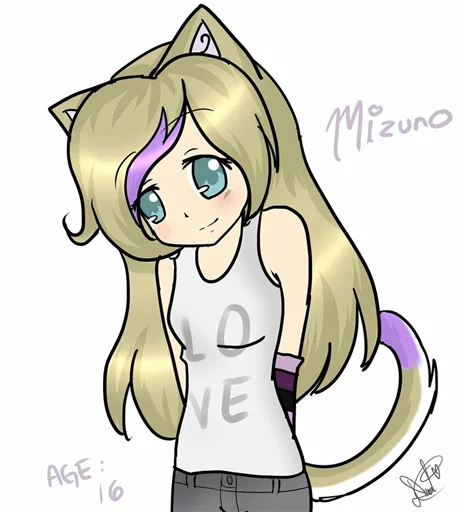 neko girl by @life_reload sticker 9