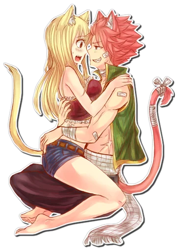 Neko Couples [รקร] Telegram sticker pack