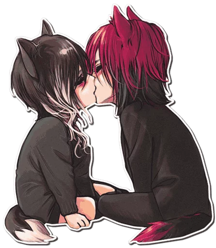 Neko Couples [รקร] sticker 2