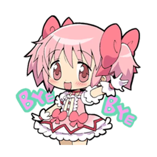 Puella Magi Madoka Magica @Nekosticker sticker 3