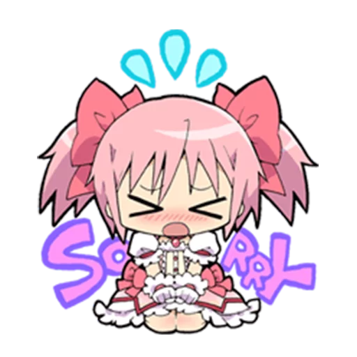 Puella Magi Madoka Magica @Nekosticker sticker 5
