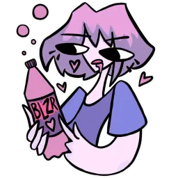 Neon bones (by DeadJess) Telegram sticker pack