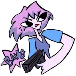 Neon bones (by DeadJess) sticker 3