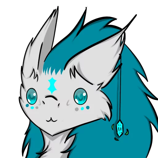 Nether the Sergal sticker 2