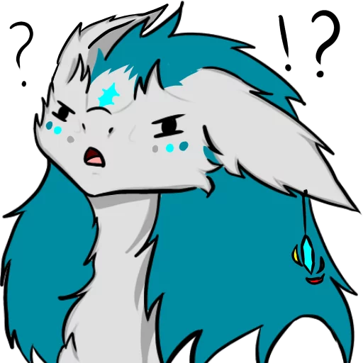 Nether the Sergal sticker 3