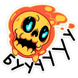 Огонёк :: @stickroom sticker 12