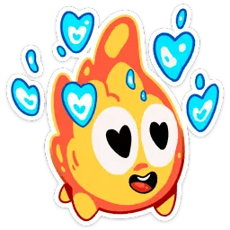 Огонёк :: @stickroom sticker 3