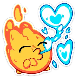 Огонёк :: @stickroom sticker 7