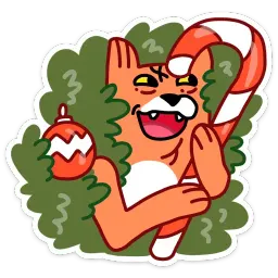 С Новым Лисом! :: @stickroom sticker 4