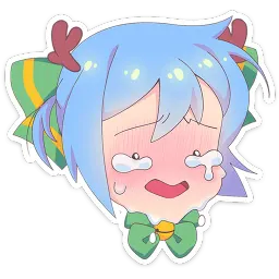 Новогодняя Юко Анастасия Кощевец sticker 2