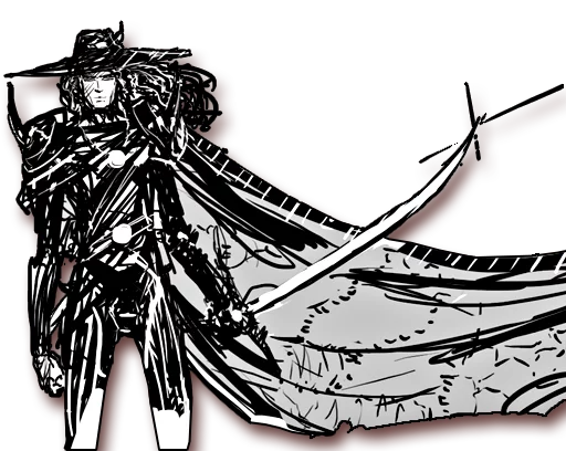 special pack " vampire hunter D. " sticker 3