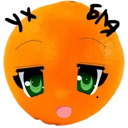 🍊Mandarin @lennysticker sticker 4