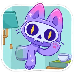 Найтси Алёна Ромашова Telegram sticker pack