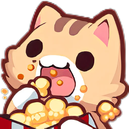 nKo Cat sticker 12