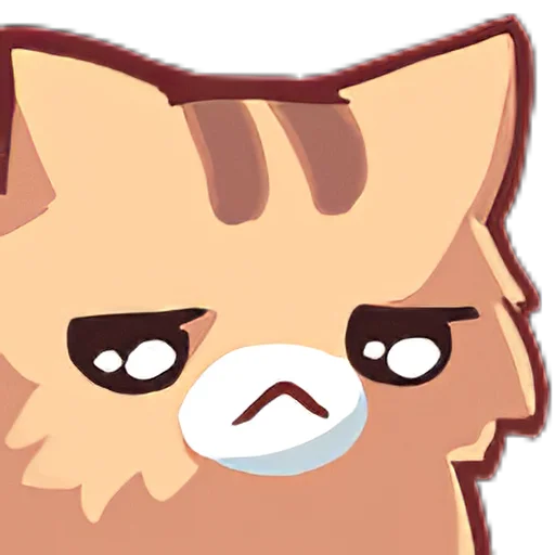 nKo Cat sticker 3